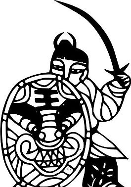 清代（下）版畫(huà) 裝飾畫(huà) 中華圖案五千年 矢量 AI格式_1187