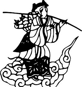 清代（下）版畫 裝飾畫 中華圖案五千年 矢量 AI格式_1182