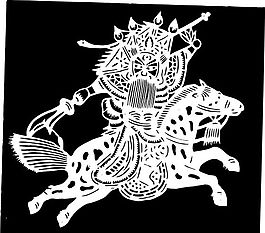 清代（下）版畫 裝飾畫 中華圖案五千年 矢量 AI格式_1146