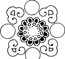 清代（下）版畫(huà) 裝飾畫(huà) 中華圖案五千年 矢量 AI格式_0655