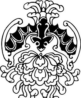 清代（下）版畫(huà) 裝飾畫(huà) 中華圖案五千年 矢量 AI格式_0644