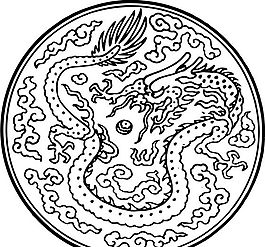 清代（下）版畫(huà) 裝飾畫(huà) 中華圖案五千年 矢量 AI格式_0483