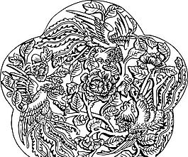 清代（下）版畫 裝飾畫 中華圖案五千年 矢量 AI格式_0188