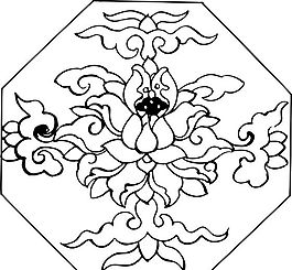清代（上）版畫(huà) 裝飾畫(huà) 中華圖案五千年 矢量 AI格式_0994