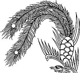 清代（上）版畫 裝飾畫 中華圖案五千年 矢量 AI格式_0988