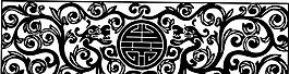清代（上）版畫(huà) 裝飾畫(huà) 中華圖案五千年 矢量 AI格式_0884