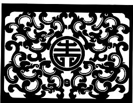 清代（上）版畫 裝飾畫 中華圖案五千年 矢量 AI格式_0877