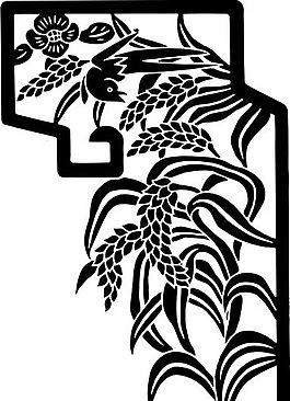 清代（上）版画 装饰画 中华图案五千年 矢量 AI格式_0853