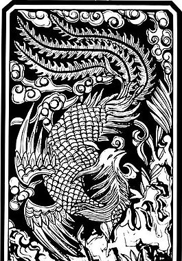 清代（上）版畫(huà) 裝飾畫(huà) 中華圖案五千年 矢量 AI格式_0837
