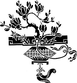 清代（上）版畫 裝飾畫 中華圖案五千年 矢量 AI格式_0797