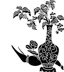 清代（上）版畫 裝飾畫 中華圖案五千年 矢量 AI格式_0732