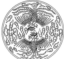 清代（上）版畫 裝飾畫 中華圖案五千年 矢量 AI格式_0003