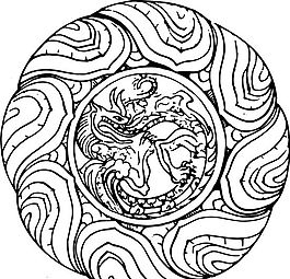隋唐五代 版畫(huà) 裝飾畫(huà) 矢量 AI格式_1299