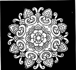 隋唐五代 版畫(huà) 裝飾畫(huà) 矢量 AI格式_1255