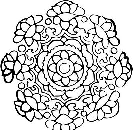 隋唐五代 版畫 裝飾畫 矢量 AI格式_1245