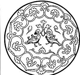 隋唐五代 版畫(huà) 裝飾畫(huà) 矢量 AI格式_0720