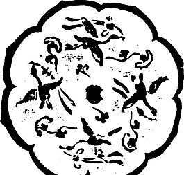 隋唐五代 版畫(huà) 裝飾畫(huà) 矢量 AI格式_0554