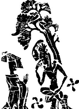 魏晉南北朝 版畫 裝飾畫 矢量 AI格式_0249