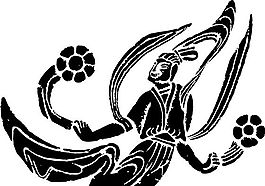 魏晉南北朝 版畫 裝飾畫 矢量 AI格式_0909