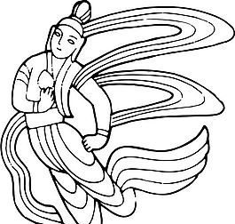 魏晉南北朝 版畫 裝飾畫 矢量 AI格式_0867