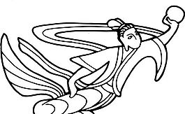 魏晋南北朝 版画 装饰画 矢量 AI格式_0862