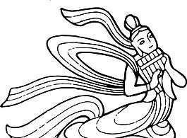 魏晉南北朝 版畫(huà) 裝飾畫(huà) 矢量 AI格式_0837