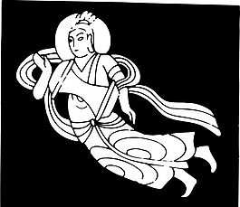 魏晉南北朝 版畫 裝飾畫 矢量 AI格式_0826