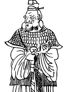 魏晉南北朝 版畫 裝飾畫 矢量 AI格式_0549