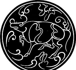 秦漢時(shí)代 版畫 裝飾畫 矢量 AI格式_1212