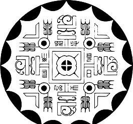 秦漢時(shí)代 版畫(huà) 裝飾畫(huà) 矢量 AI格式_1186