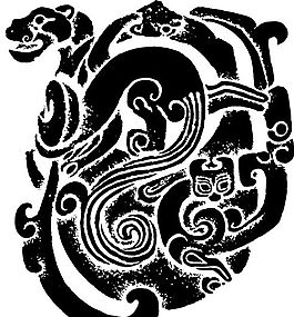 秦漢時(shí)代 版畫 裝飾畫 矢量 eps格式_0461
