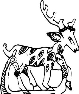 秦漢時代 版畫 裝飾畫 矢量 eps格式_0261