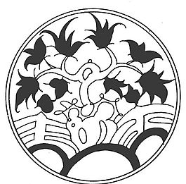 元明時代 矢量版畫 古典圖案 矢量中華五千年 AI源文件_0238