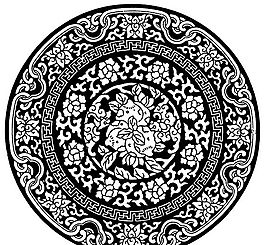 元明時(shí)代 矢量版畫 古典圖案 矢量中華五千年 AI源文件_0125