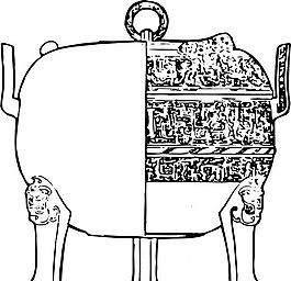 春秋戰(zhàn)國(guó)時(shí)期 版畫(huà) 裝飾畫(huà) 矢量 AI格式_1002