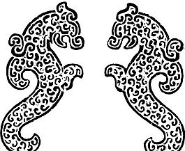 春秋戰(zhàn)國(guó)時(shí)期 版畫 裝飾畫 矢量 AI格式_0718