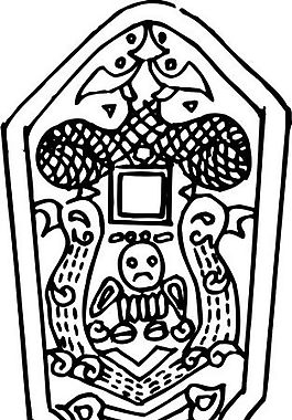 春秋战国时期 版画 装饰画 矢量 AI格式_0518