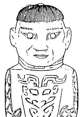 商周時代版畫 裝飾畫 矢量 AI格式_0548