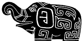 商周時代版畫 裝飾畫 矢量 AI格式_0499