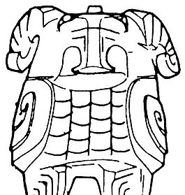 商周時代版畫 裝飾畫 矢量 AI格式_0491