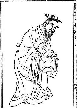 古版畫 人物類 人物畫 矢量 EPS格式_0383