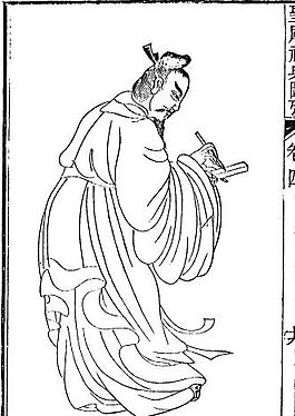 古版畫 人物類 人物畫 矢量 EPS格式_0380