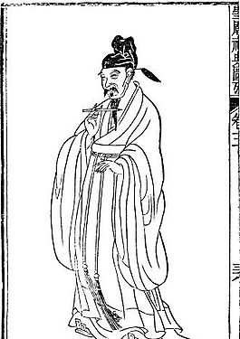 古版畫 人物類 人物畫 矢量 EPS格式_0363