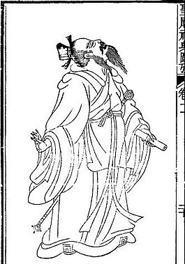 古版畫 人物類 人物畫 矢量 EPS格式_0324