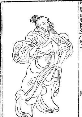 古版畫 人物類 人物畫 矢量 EPS格式_0316