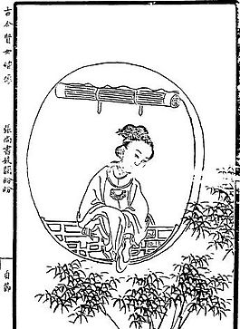 古版畫 人物類 人物畫 矢量 EPS格式_0091