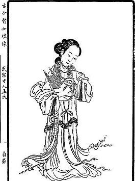 古版畫 人物類 人物畫 矢量 EPS格式_0089