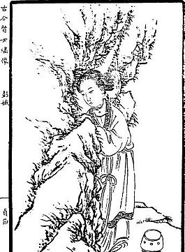 古版畫 人物類 人物畫 矢量 EPS格式_0088