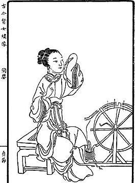 古版畫 人物類 人物畫 矢量 EPS格式_0084