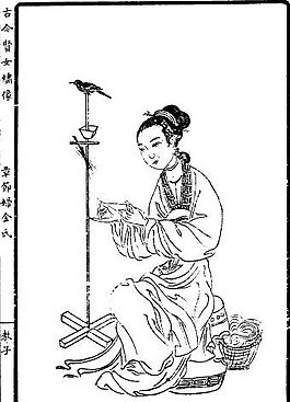 古版畫 人物類 人物畫 矢量 EPS格式_0053
